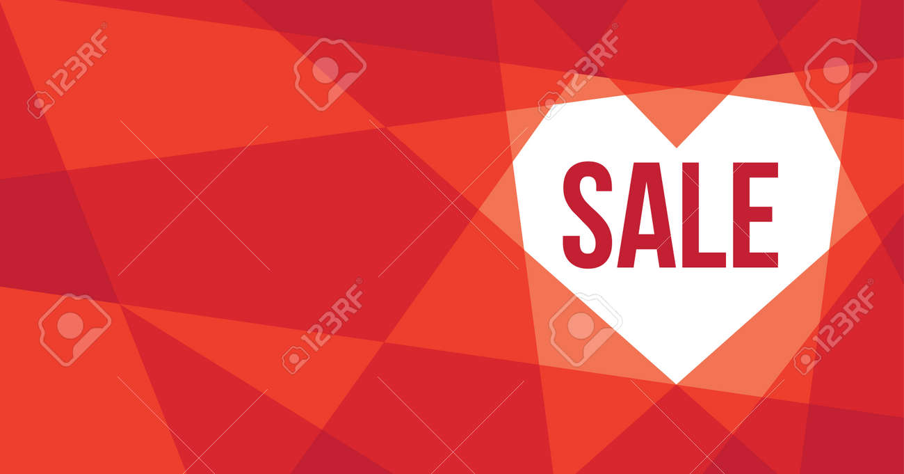 招待状 広告 バナー チラシ チラシのバレンタインバナーデザイン 別のレイヤーでの文言のテキスト 負のスペースは テキストを白色に設定するためにも使用できます のイラスト素材 ベクタ Image