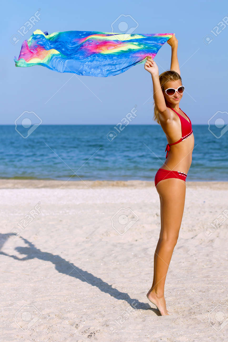 cute teens on the beach Cute teens on the beach