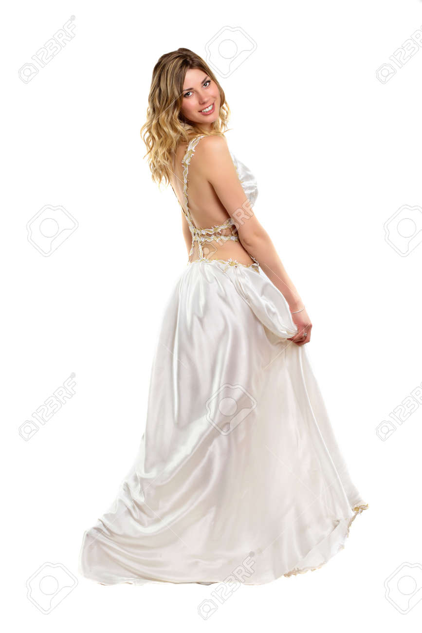 white dress for young ladies