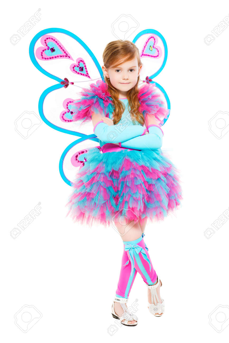 little girl butterfly dress