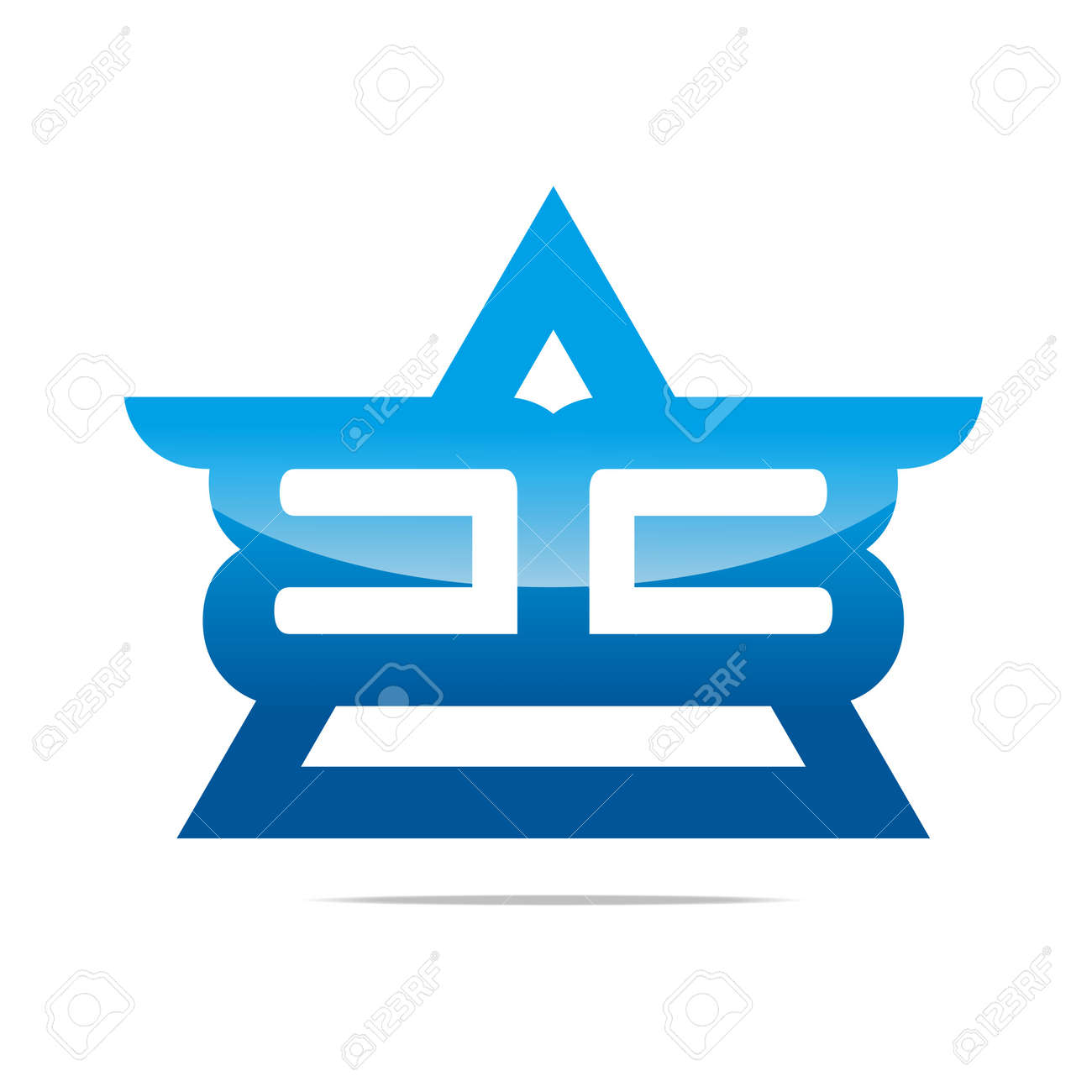Logo Vector Letter B Double Wings Symbol Design Icons Royalty Free Cliparts Vectors And Stock Illustration Image 45283351