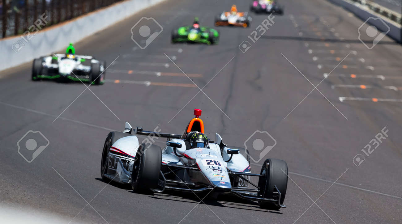 Indianapolis, IN - May 25, 2014: NASCAR driver, Kurt Busch (26), runs the 98th annual Indianapolis 500 at the Indianapolis Motor Speedway in Indianapolis, IN. - 28576011 Indianapolis, IN - May 25, 2014: NASCAR driver, Kurt Busch (26), runs the 98th annual Indianapolis 500 at the Indianapolis Motor Speedway in Indianapolis, IN. - 28576011