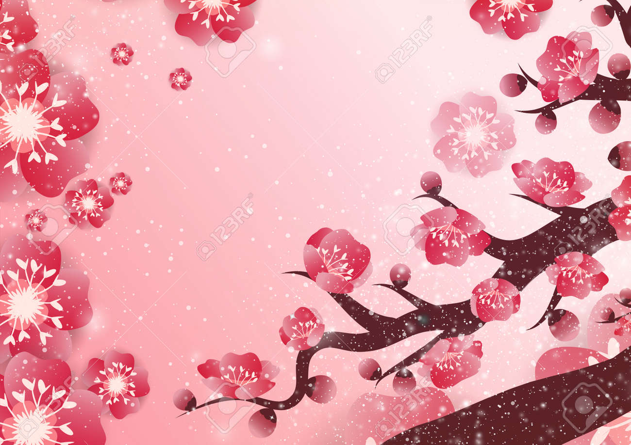 春の花祭りの中国の新年装飾 のイラスト素材 ベクタ Image 春の花祭りの中国の新年装飾 のイラスト素材 ベクタ Image