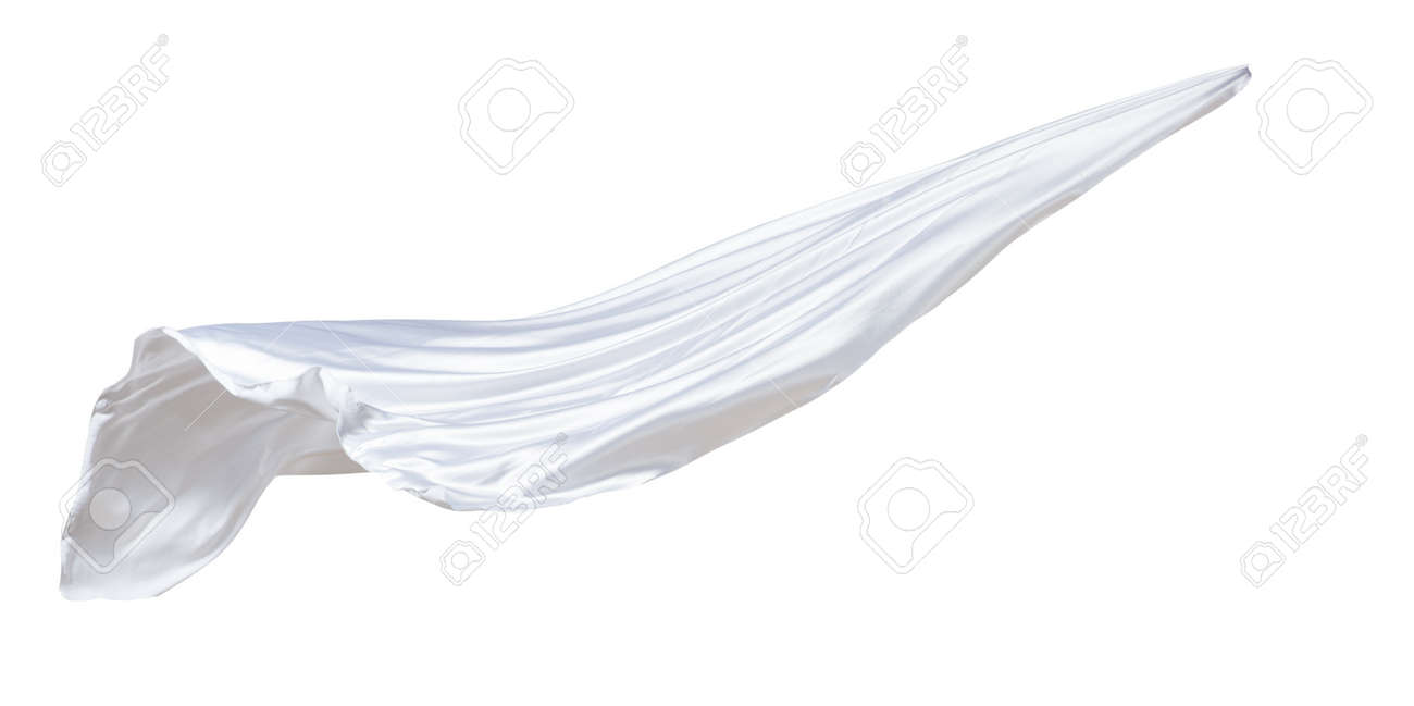 Fabric Weaves The Wind Isolated On White Background Banco De Imagens Royalty Free Ilustrações Imagens E Banco De Imagens Image 23991933