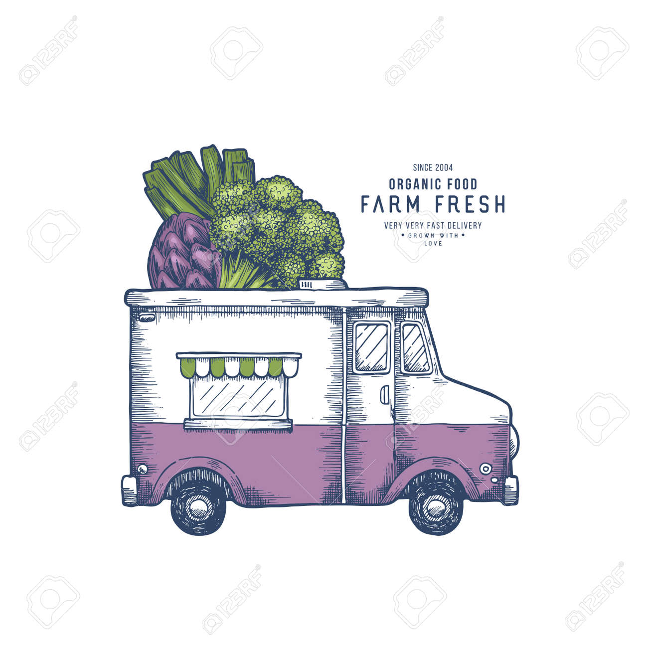 farm fresh delivery design