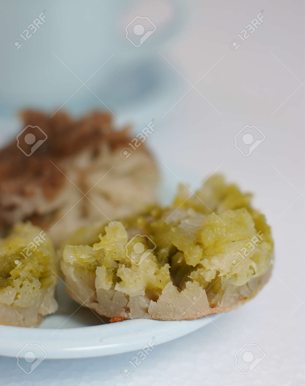 indonesian kueh carabikang stock photo picture and royalty free