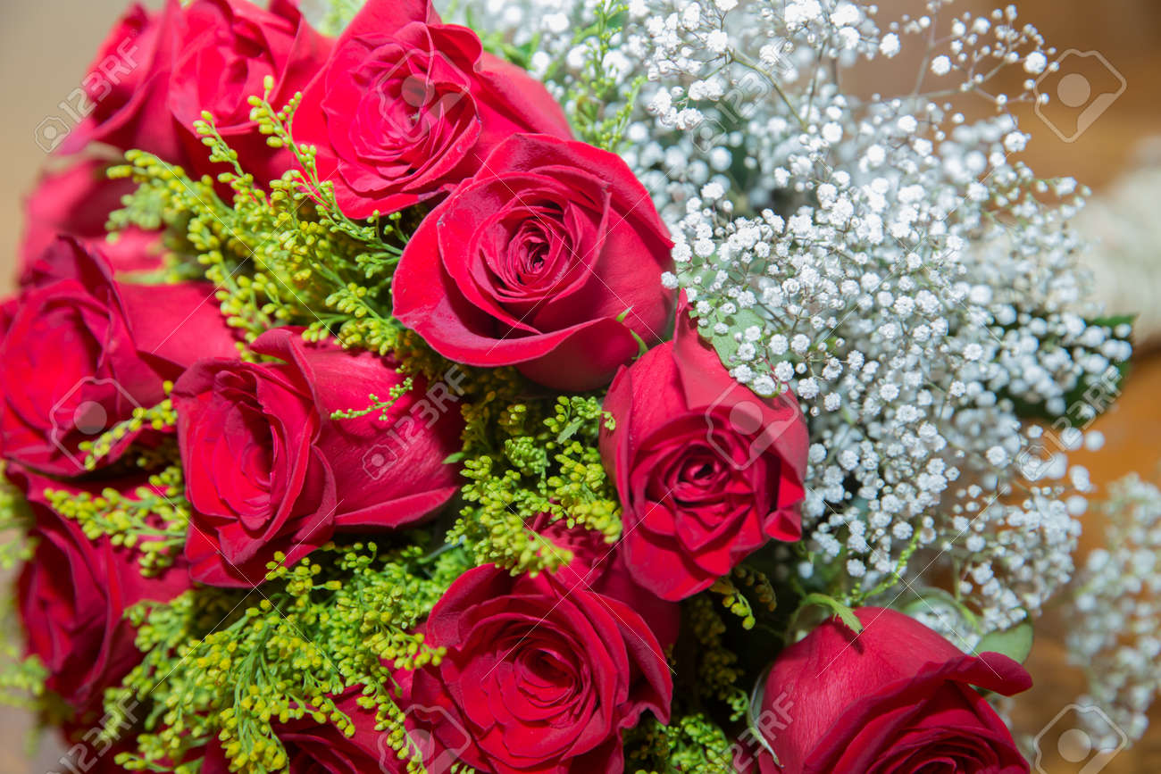 Red Rose Flowers Red Roses Flowers With Valentine Festival Stock Photo Picture And Royalty Free Image Image 128832663