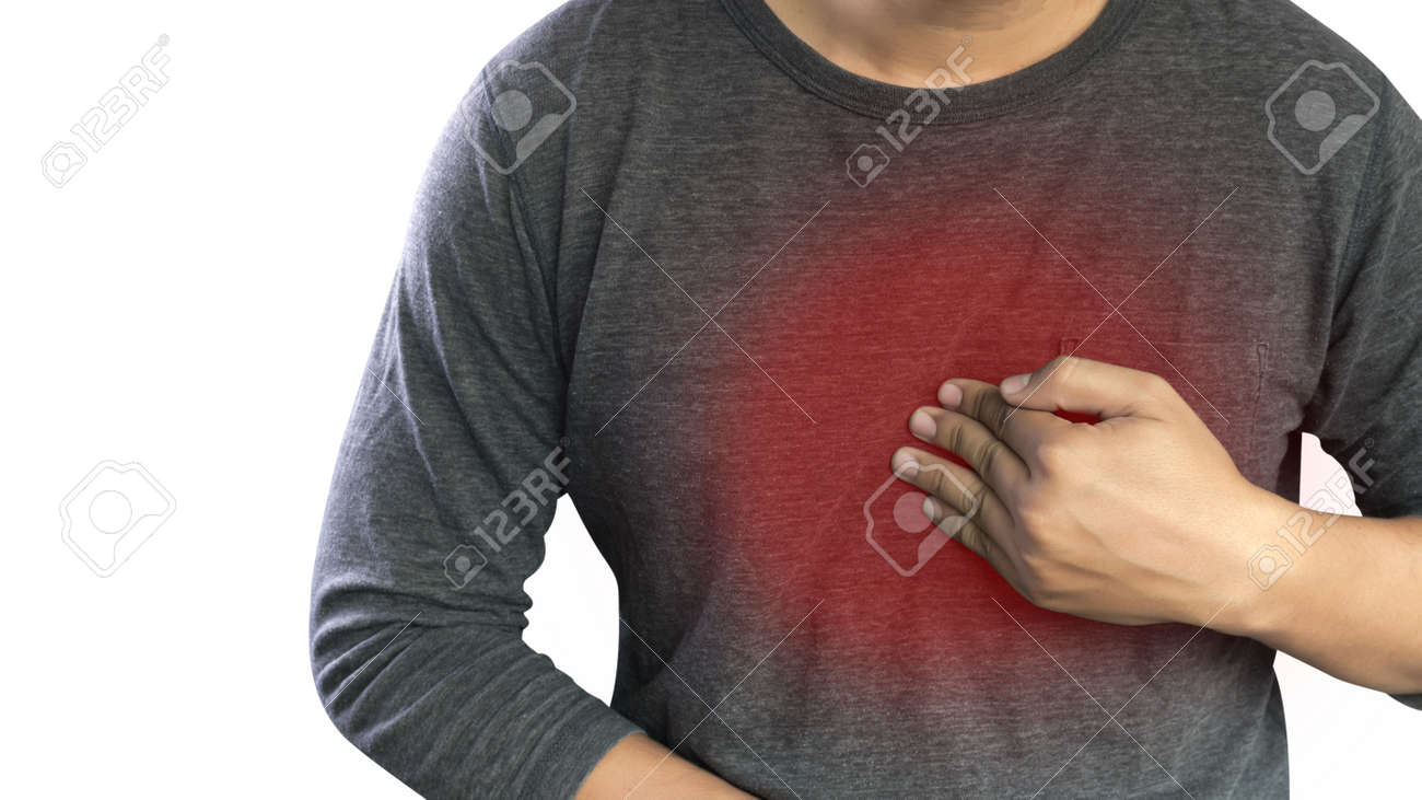 MAN with symptomatic acid reflux , suffering from acid reflux at park - 70033824 MAN with symptomatic acid reflux , suffering from acid reflux at park - 70033824