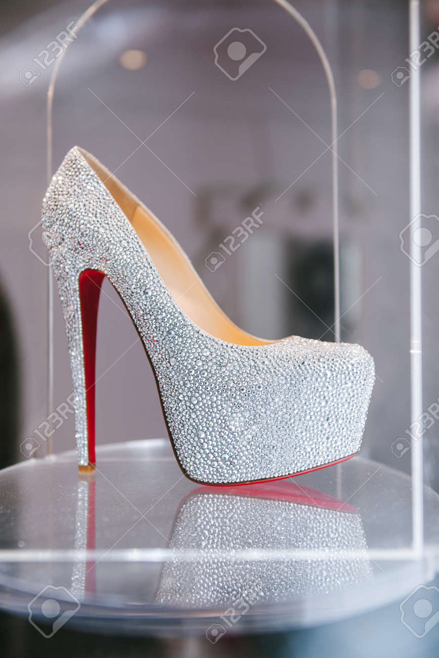 diamond high heels