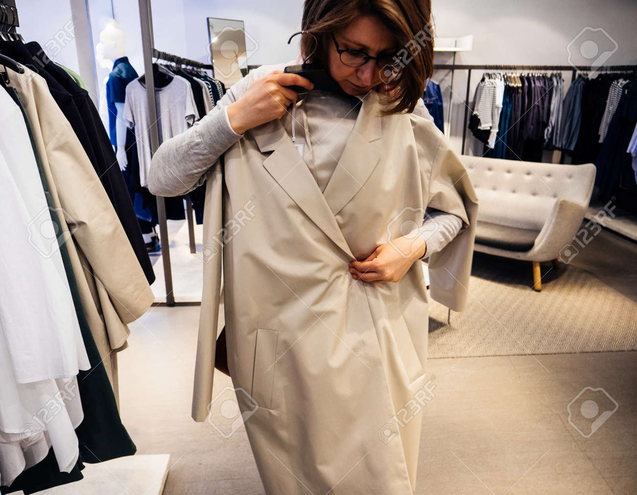 upscale casual female