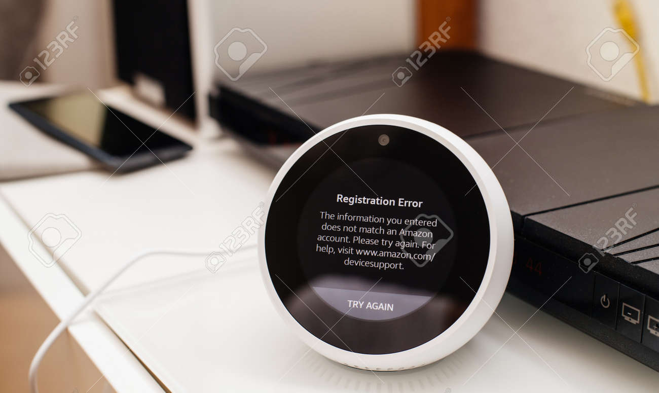 amazon echo registration