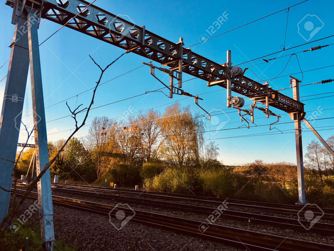 train electric wire