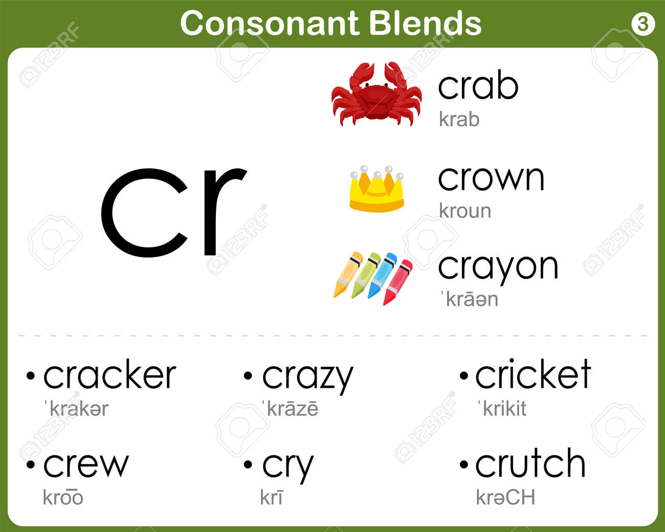 worksheet Consonant Blend Worksheets consonant blends worksheet for kids royalty free cliparts vectors stock vector 36646110