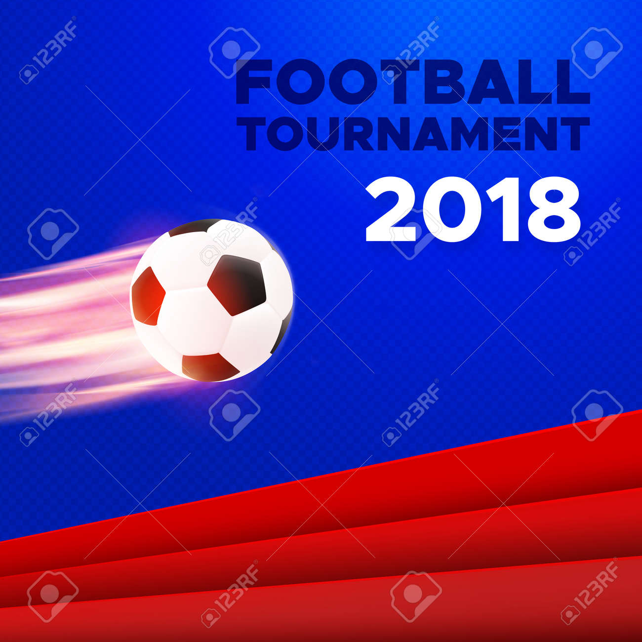 football sport poster design vector background with soccer ball