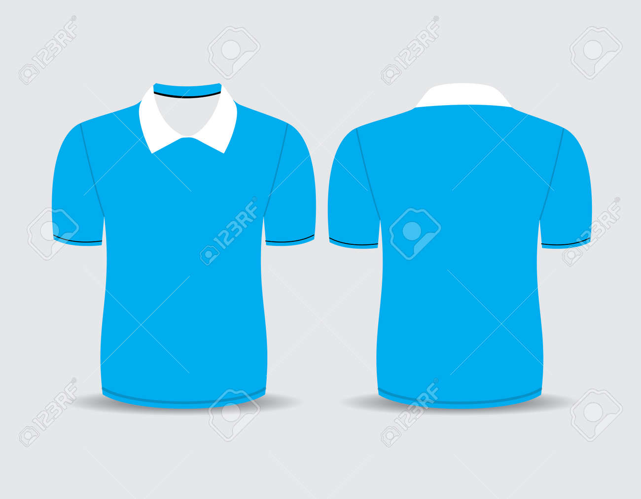 polo t shirt vector