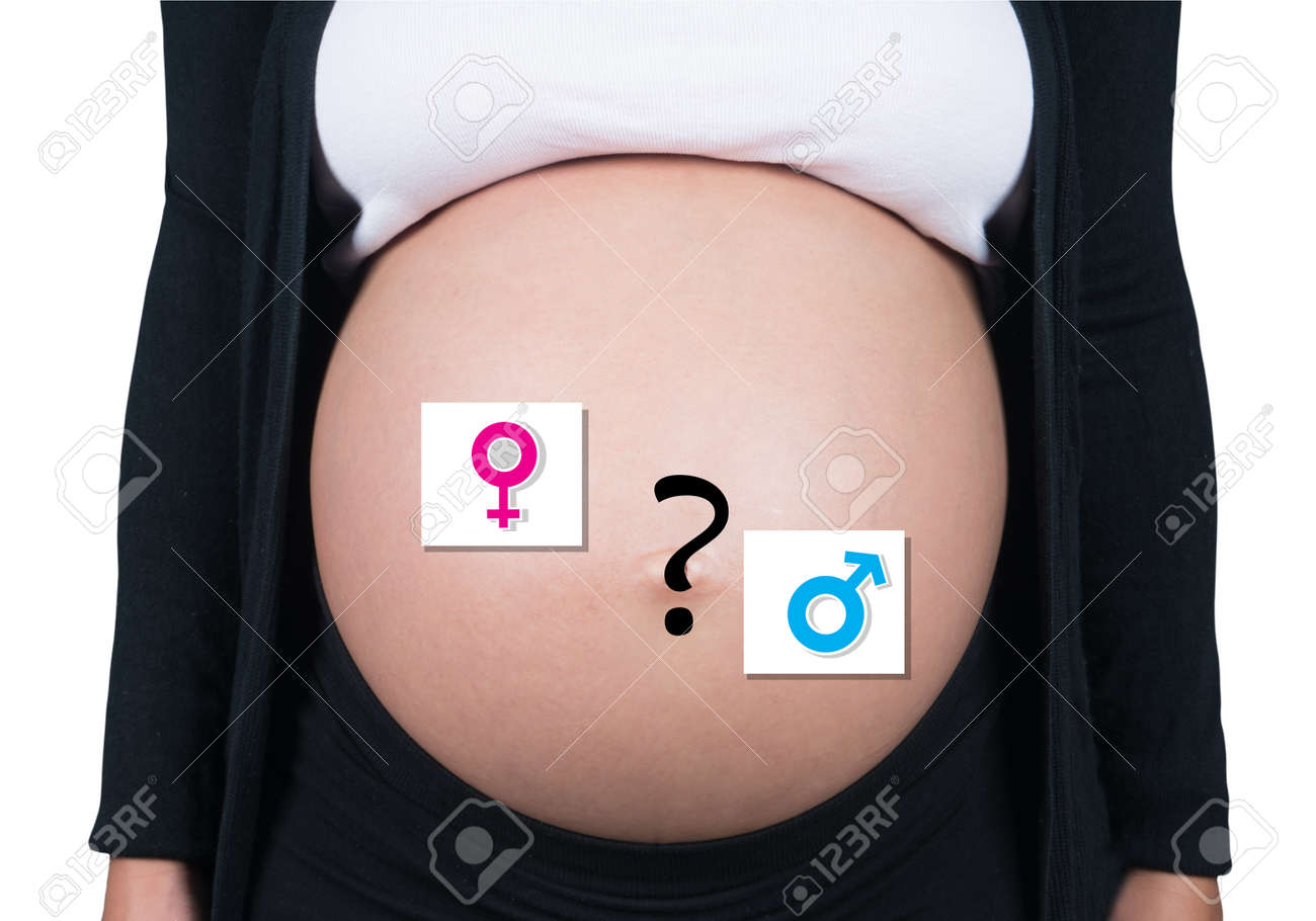Grossesse Garcon Ou Fille Le Sexe Du Bebe Banque D Images Et Photos Libres De Droits Image