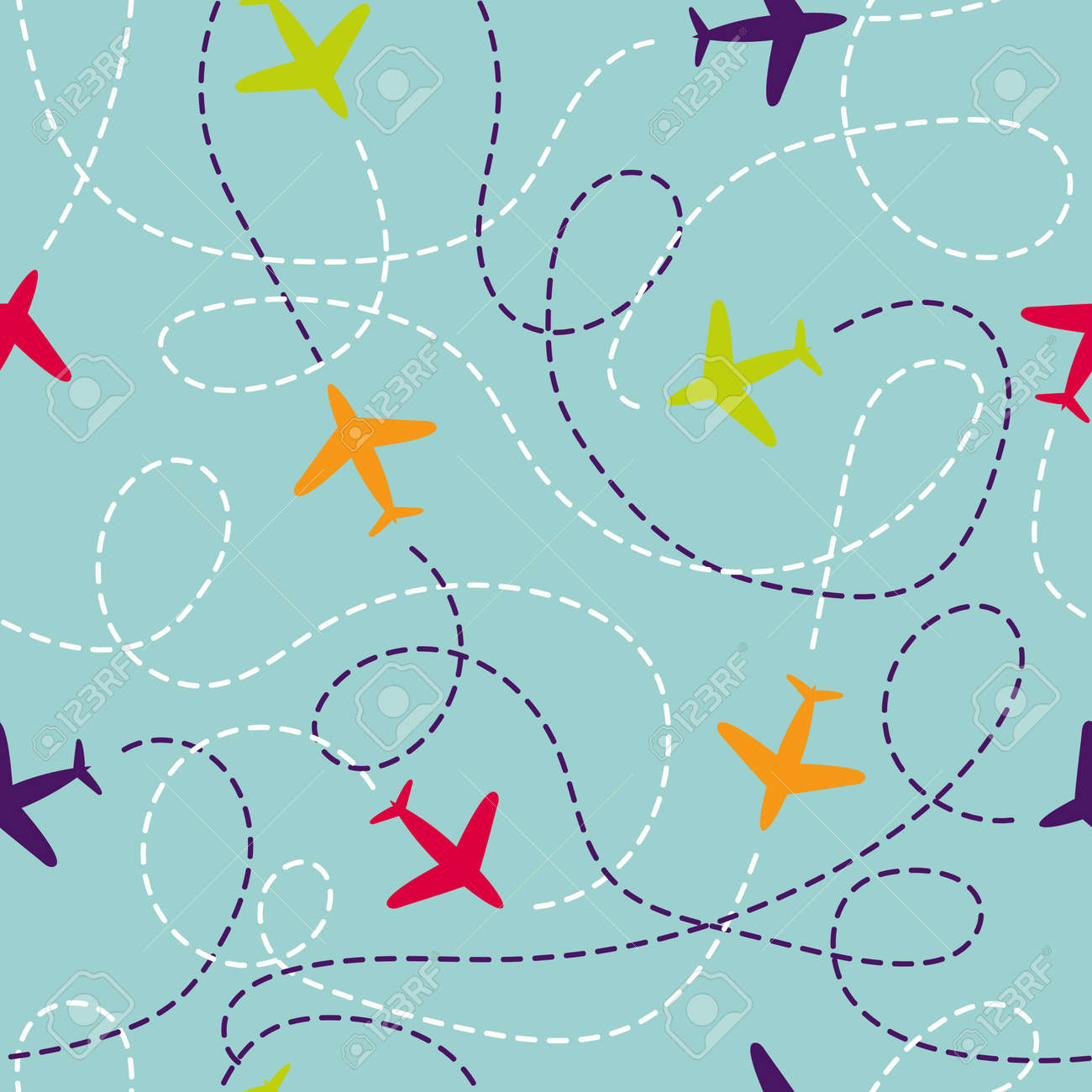 Patrón Sin Fisuras Con Los Aviones. Vector De Fondo Con Coloridos Planos. Viaje Alrededor Del Concepto Del Mundo. La Ilustración Se Puede Utilizar Para Fondos De Escritorio, Fondos, Diseño De Páginas Web, Patrón Sin Fisuras Con Los Aviones. Vector De Fondo Con Coloridos Planos. Viaje Alrededor Del Concepto Del Mundo. La Ilustración Se Puede Utilizar Para Fondos De Escritorio, Fondos, Diseño De Páginas Web,