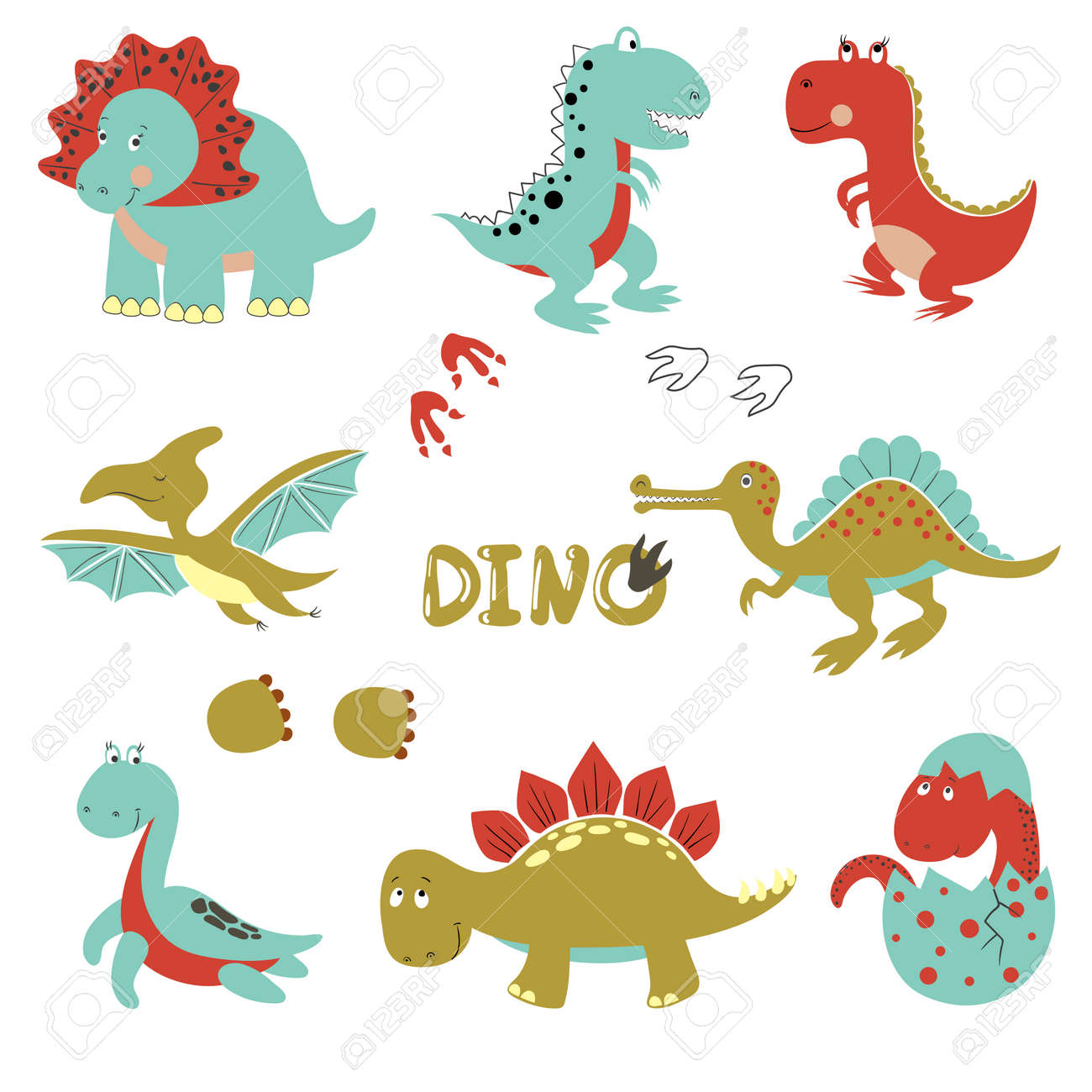 kids dinosaur set