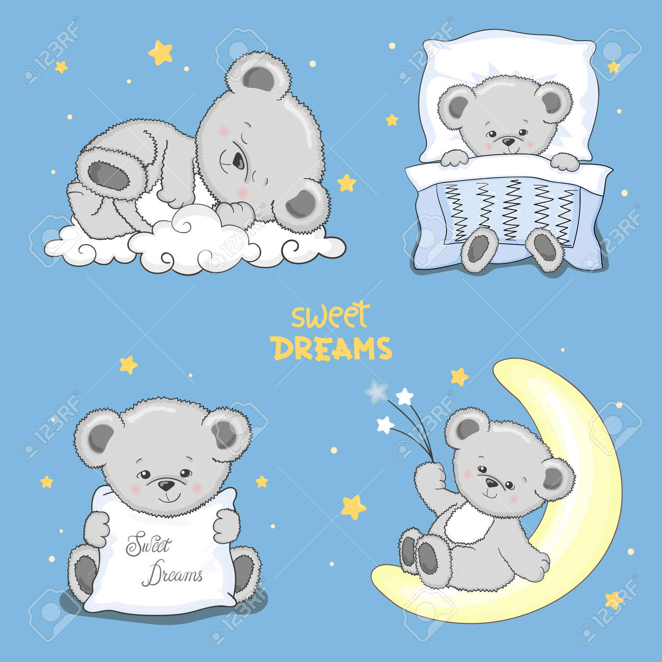 sweet dreams teddy bear