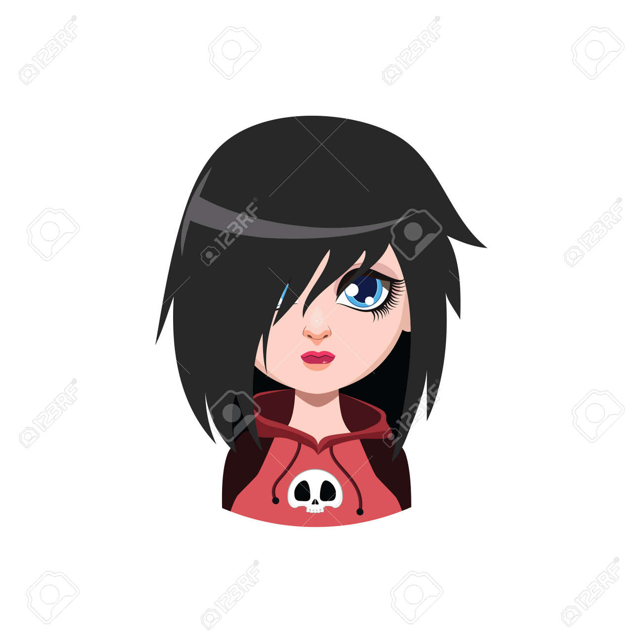 Black Emo Girl Hair Black Emo Girl Hair