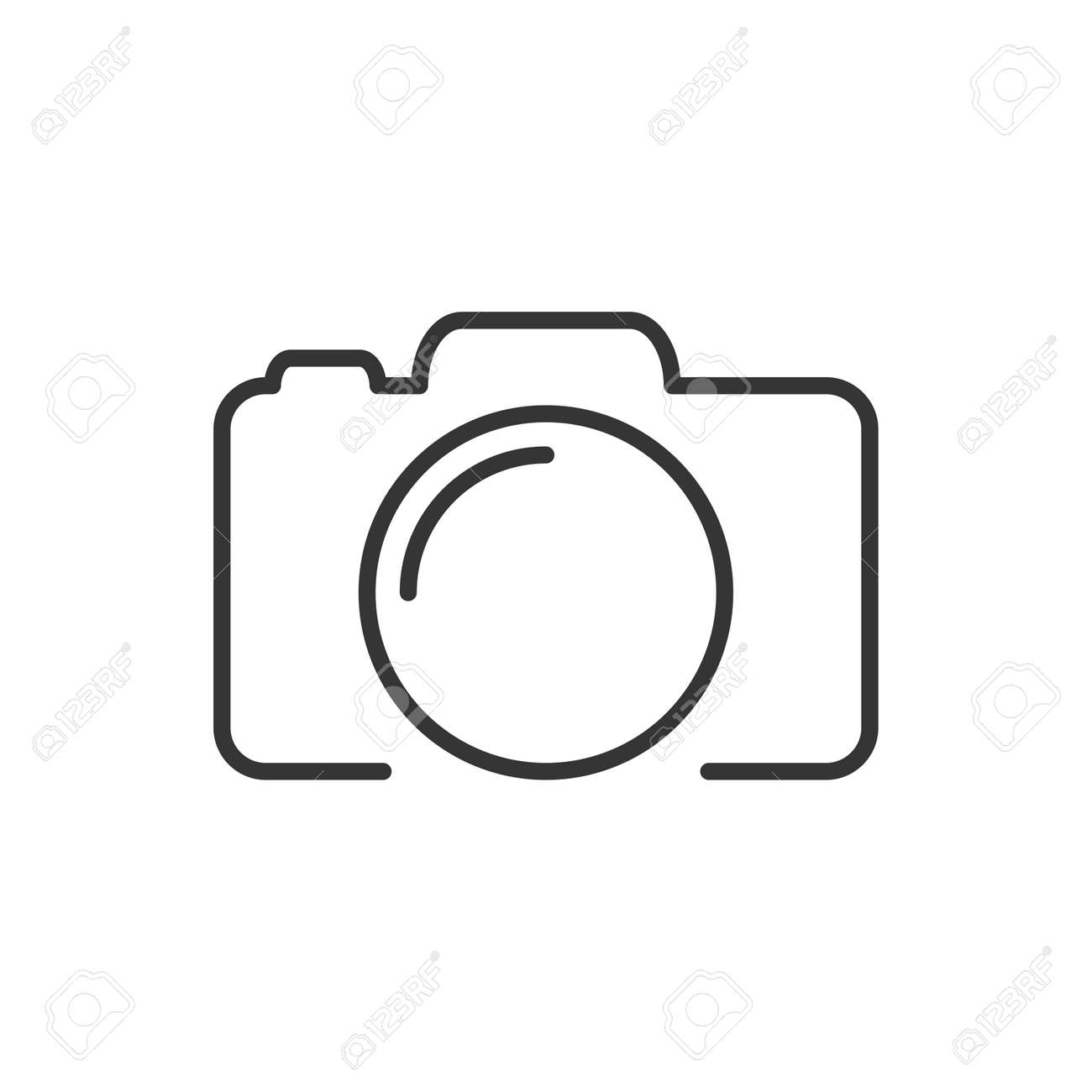 Photo Camera Silhouette Icon Royalty Free Cliparts Vectors And Stock Illustration Image