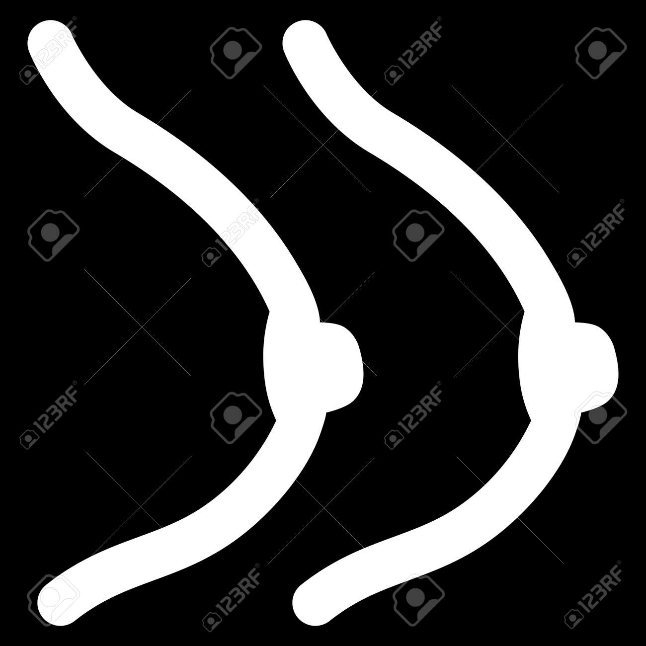 flat black boobs Flat black boobs