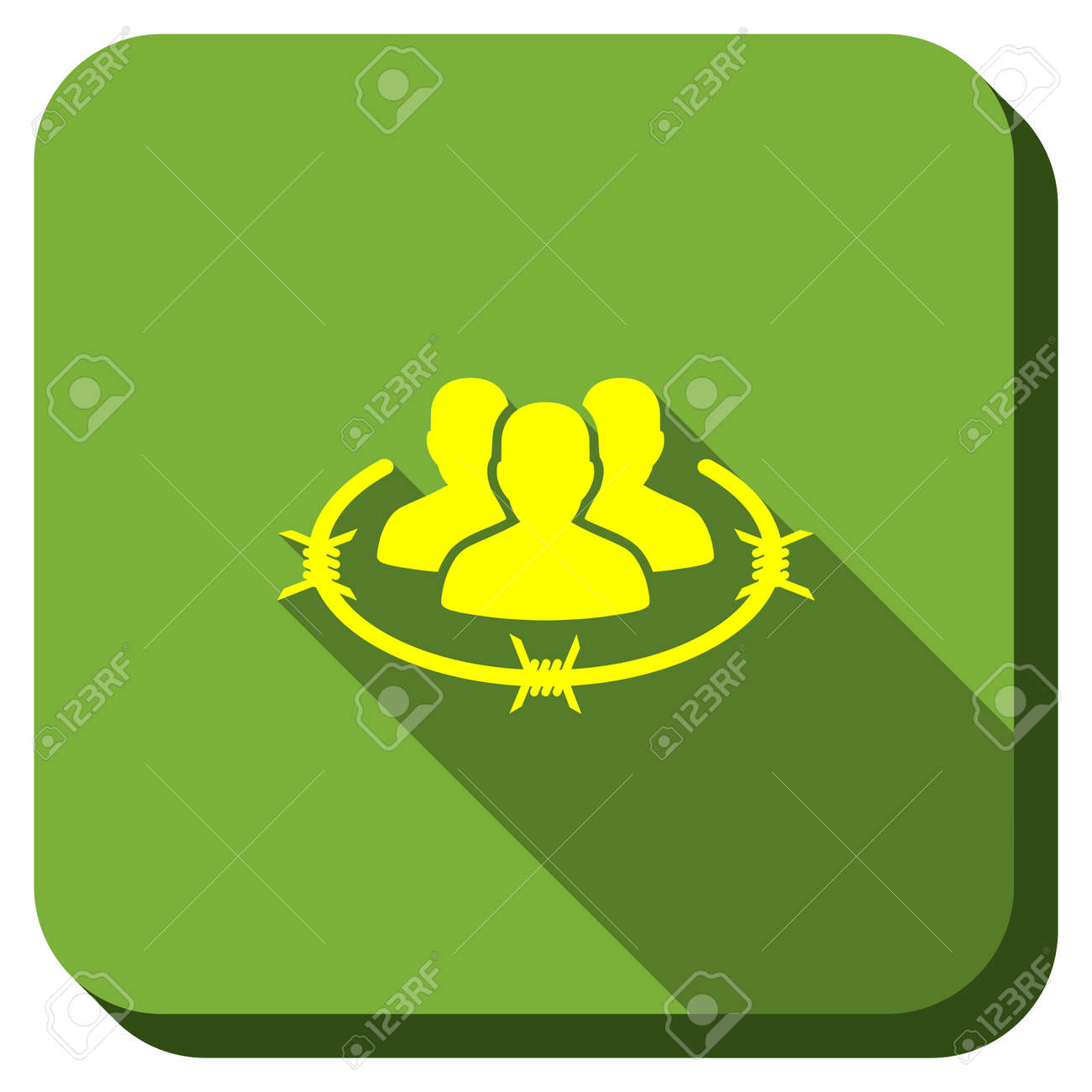 rounded button