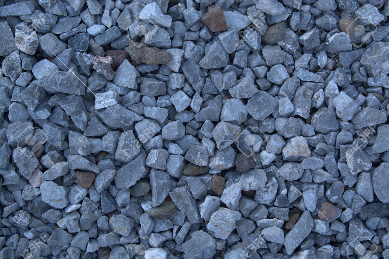 河原の石の表面を粉砕しました 砂利の写真 の写真素材 画像素材 Image