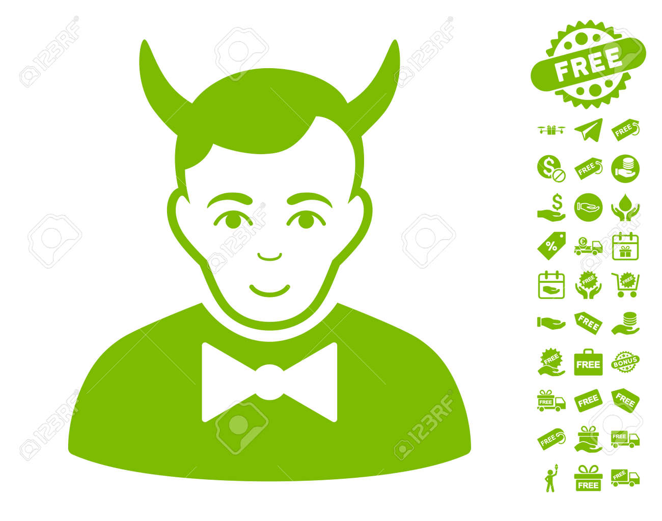 無料ボーナス絵文字コレクションと悪魔のアイコン ベクトル図のスタイルは フラット象徴的なシンボル エコ グリーン色 白い背景です のイラスト素材 ベクタ Image 無料ボーナス絵文字コレクションと悪魔のアイコン ベクトル図のスタイルは フラット象徴的なシンボル エコ グリーン色 白い背景です のイラスト素材 ベクタ Image