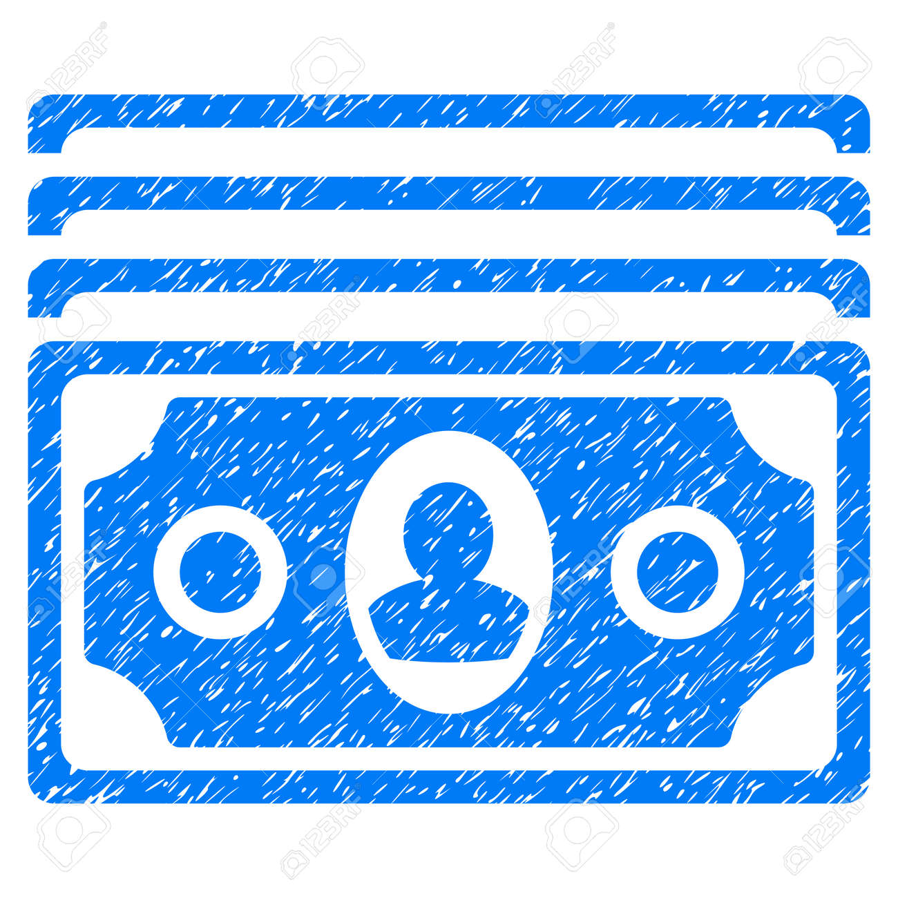 Banknotes grainy textured icon for overlay watermark stamps. Flat symbol with scratched texture. Dotted vector blue ink rubber seal stamp with grunge design on a white background. - 70327507 Banknotes grainy textured icon for overlay watermark stamps. Flat symbol with scratched texture. Dotted vector blue ink rubber seal stamp with grunge design on a white background. - 70327507