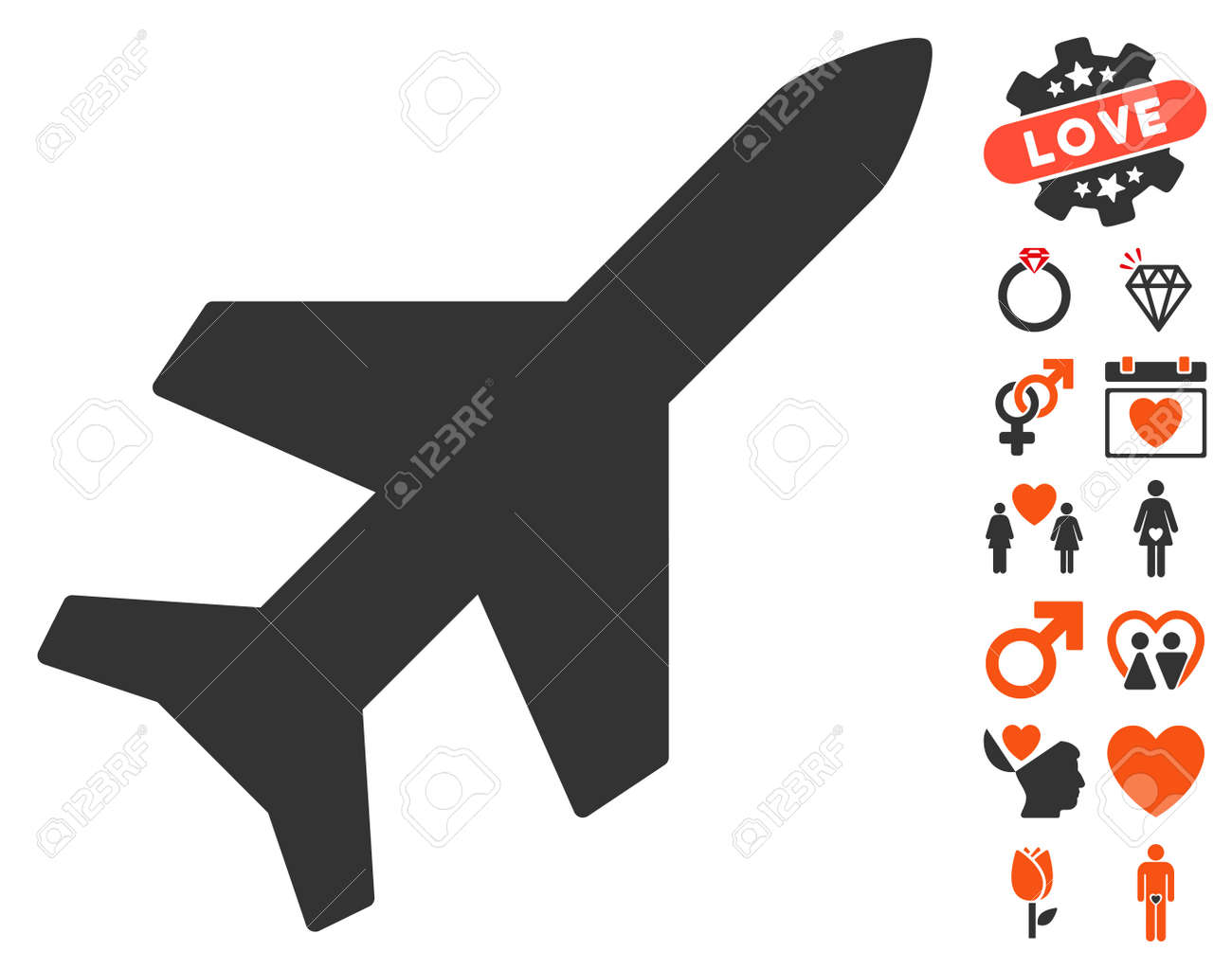 飛行機ピクト ボーナス情事画像 ベクトル図のスタイルは Web デザイン アプリのユーザー インターフェイスのためのフラット象徴的な要素です のイラスト素材 ベクタ Image