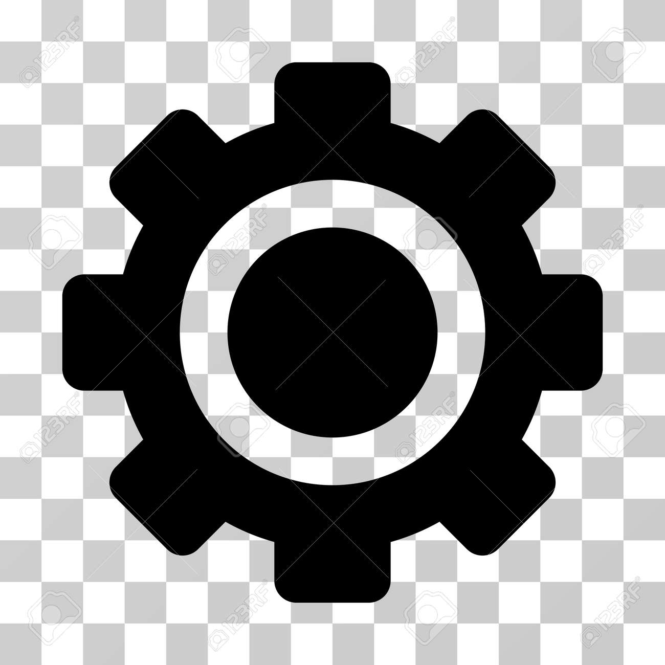 gear vector pictograph illustration
