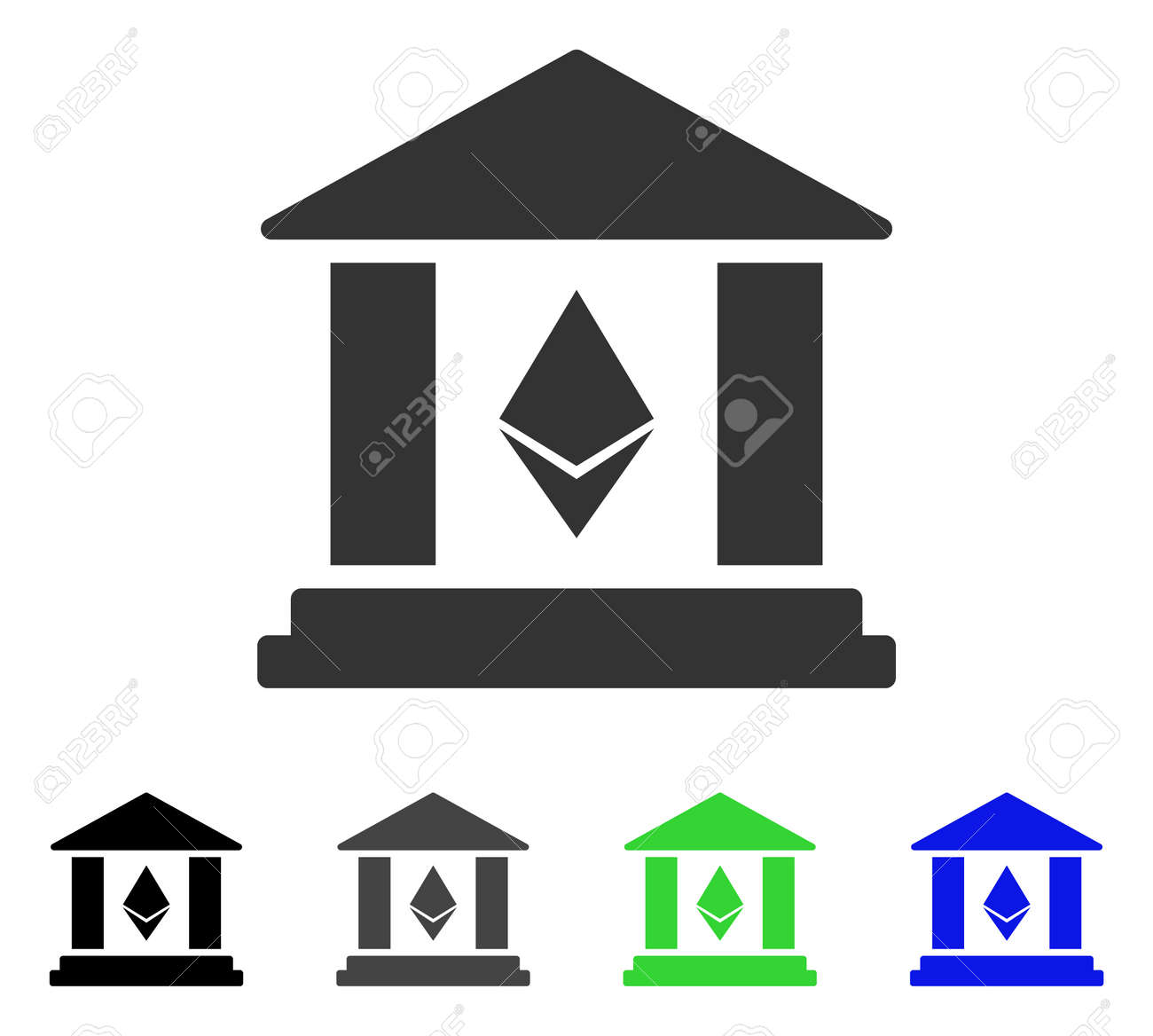 Etherium 銀行の建物平面ベクトル絵文字 色の Etherium 銀行の建物 灰色 黒 青 緑のピクトグラムの亜種 Web デザインのフラット アイコン スタイル のイラスト素材 ベクタ Image Etherium 銀行の建物平面ベクトル絵文字 色の Etherium 銀行の建物 灰色 黒 青 緑のピクトグラムの亜種 Web デザインのフラット アイコン スタイル のイラスト素材 ベクタ Image