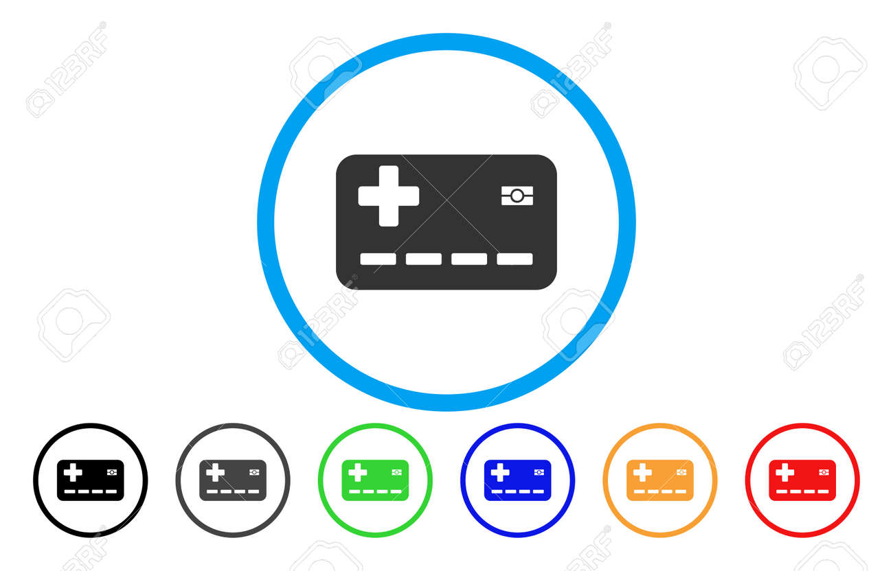 医療保険証には アイコンが丸められます ベクトル図のスタイルは 象徴的なフラット記号円 ブラック グレー グリーン ブルー 内部オレンジ 赤い色のバージョンです のイラスト素材 ベクタ Image 医療保険証には アイコンが丸められます ベクトル図のスタイルは 象徴的なフラット記号円 ブラック グレー グリーン ブルー 内部オレンジ 赤い色のバージョンです のイラスト素材 ベクタ Image