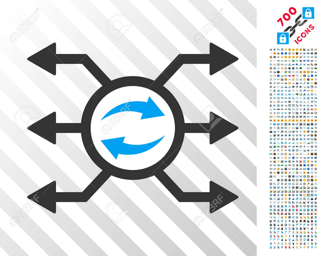 Mixer Node Links Icon With 7 Hundred Bonus Bitcoin Mining And - 