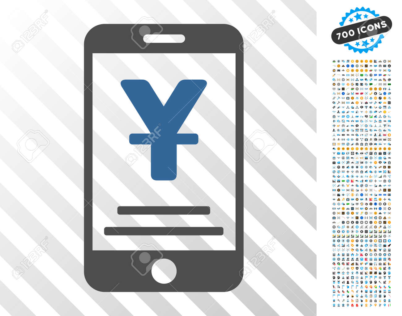 Yuan Mobile Payment Icon With 7 Hundred Bonus Bitcoin Mining - 