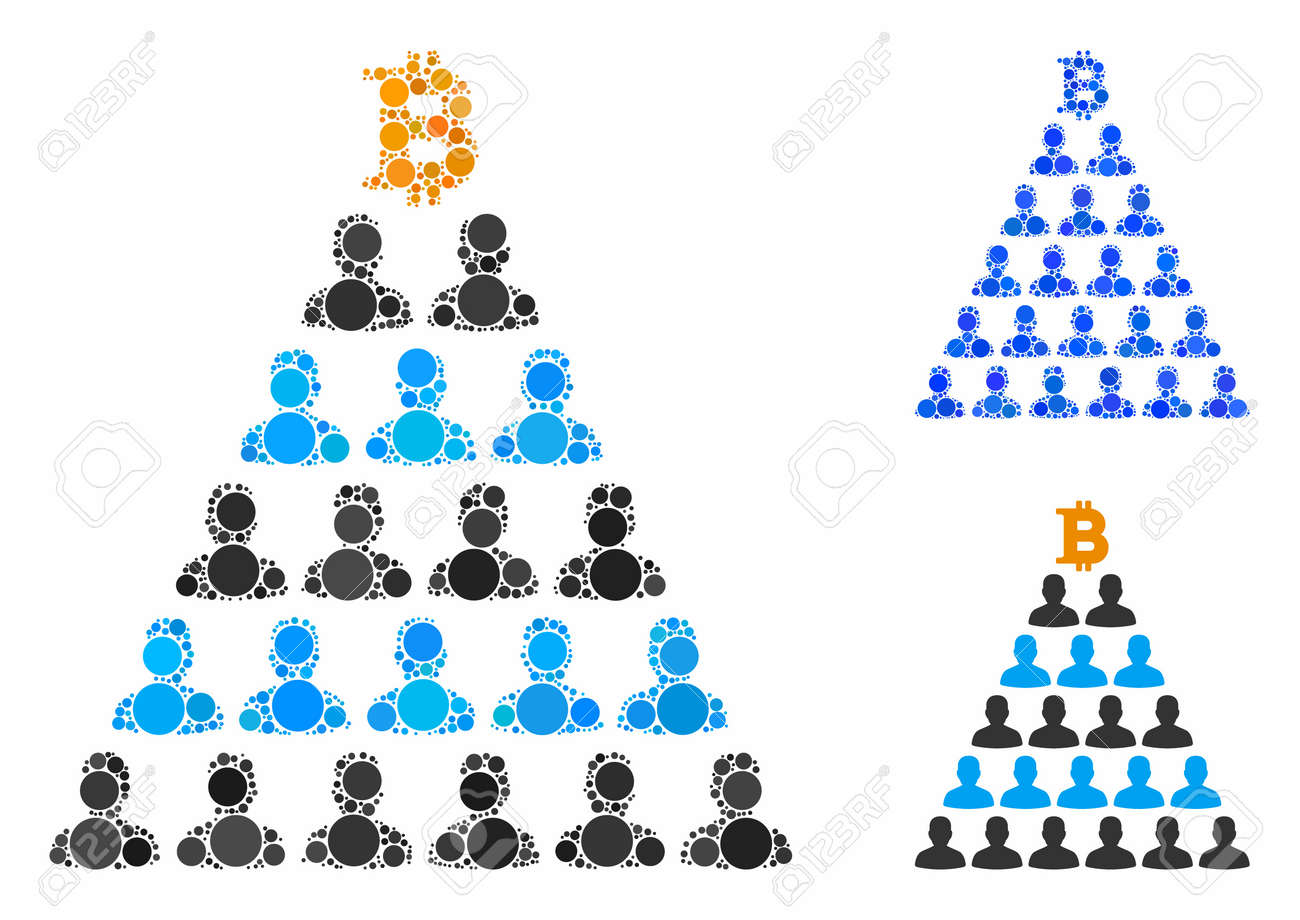 비트코인 폰지 피라미드 아이콘 벡터 원 요소를 기반으로 다양한 크기와 음영의 원 요소로 구성된 비트코인 폰지 피라미드 구성은 파란색  그림으로 통합됩니다. 로열티 무료 사진, 그림, 이미지 그리고 스톡포토그래피. Image 132505564