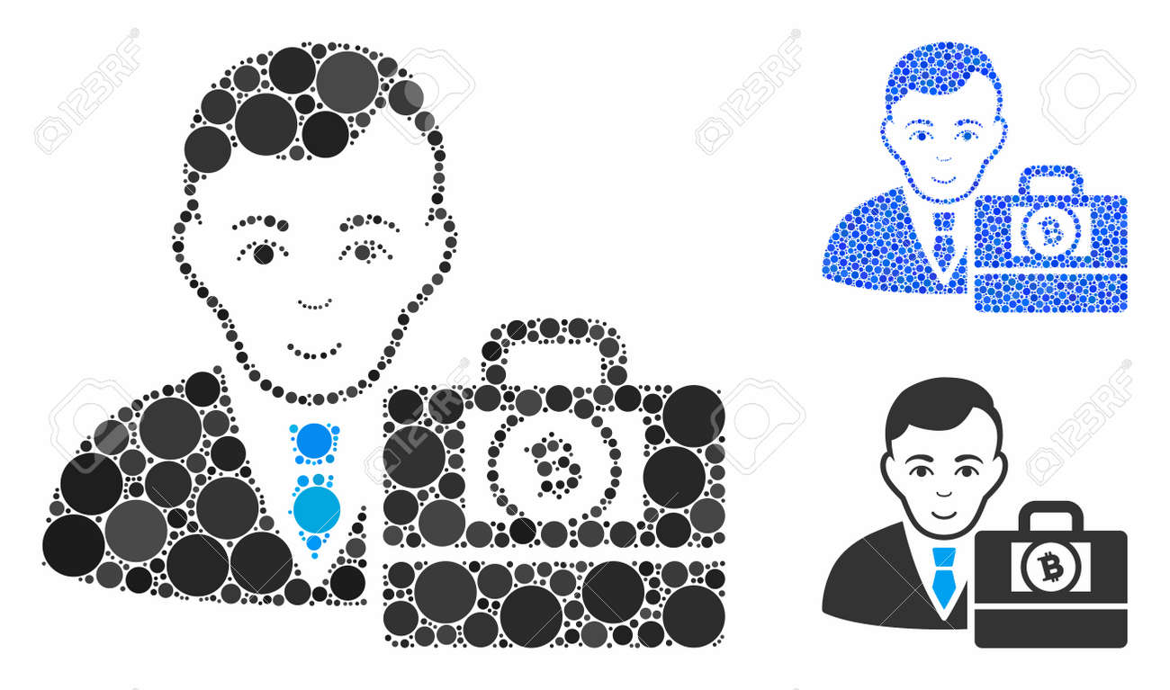 비트코인 현금 계정 아이콘 벡터 임의 원을 기반으로 다양한 크기와 색상 톤의 작은 원으로 구성된 비트코인 현금 계정 구성은 파란색  구성으로 결합됩니다. 로열티 무료 사진, 그림, 이미지 그리고 스톡포토그래피. Image 133433342