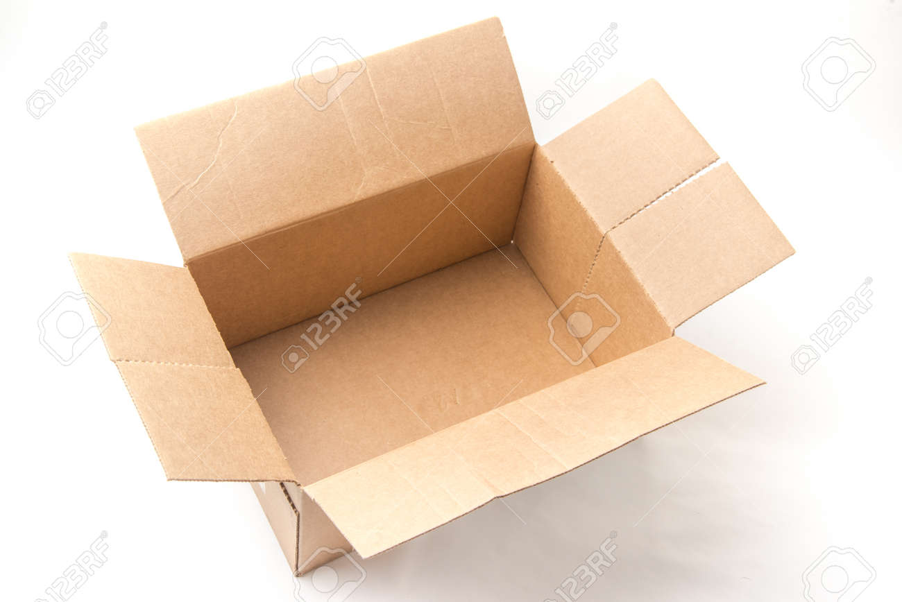 empty box stock photo