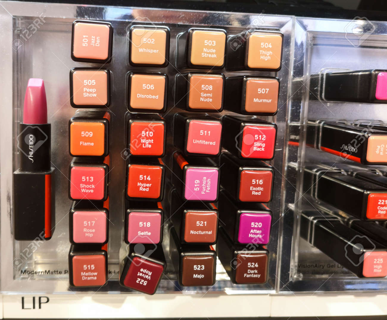 shiseido lipstick set