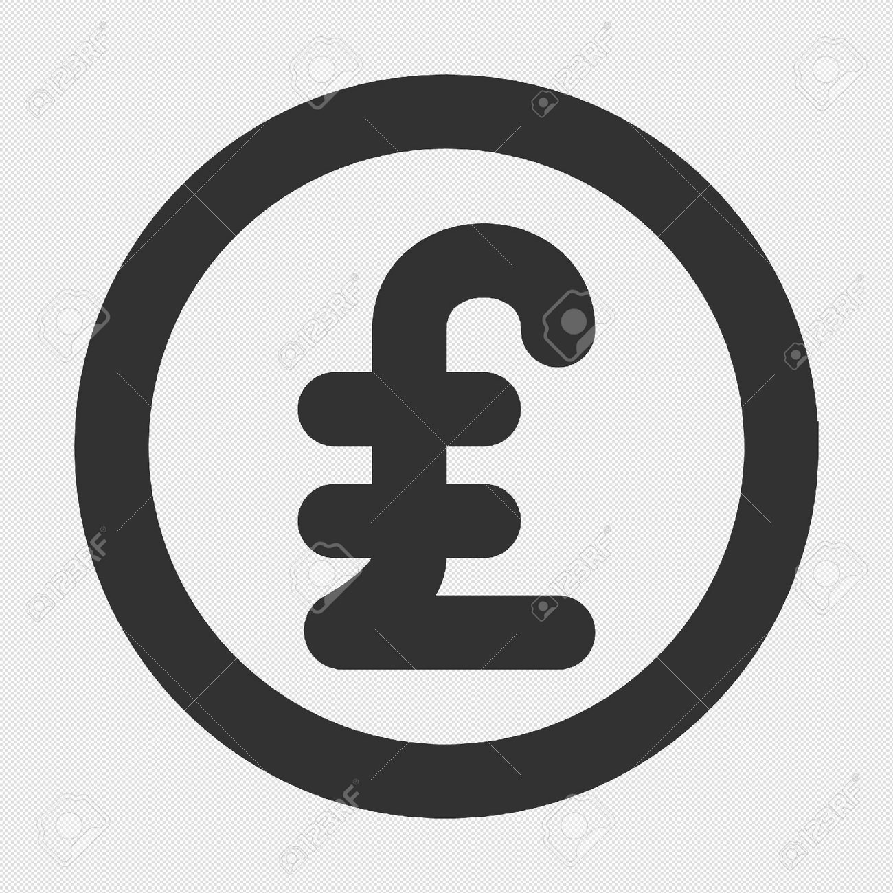 Pound Sterling Sign Icon. Pound GBP Currency Symbol. Flat Design Style.  Royalty Free SVG, Cliparts, Vectors, and Stock Illustration. Image  201184620.