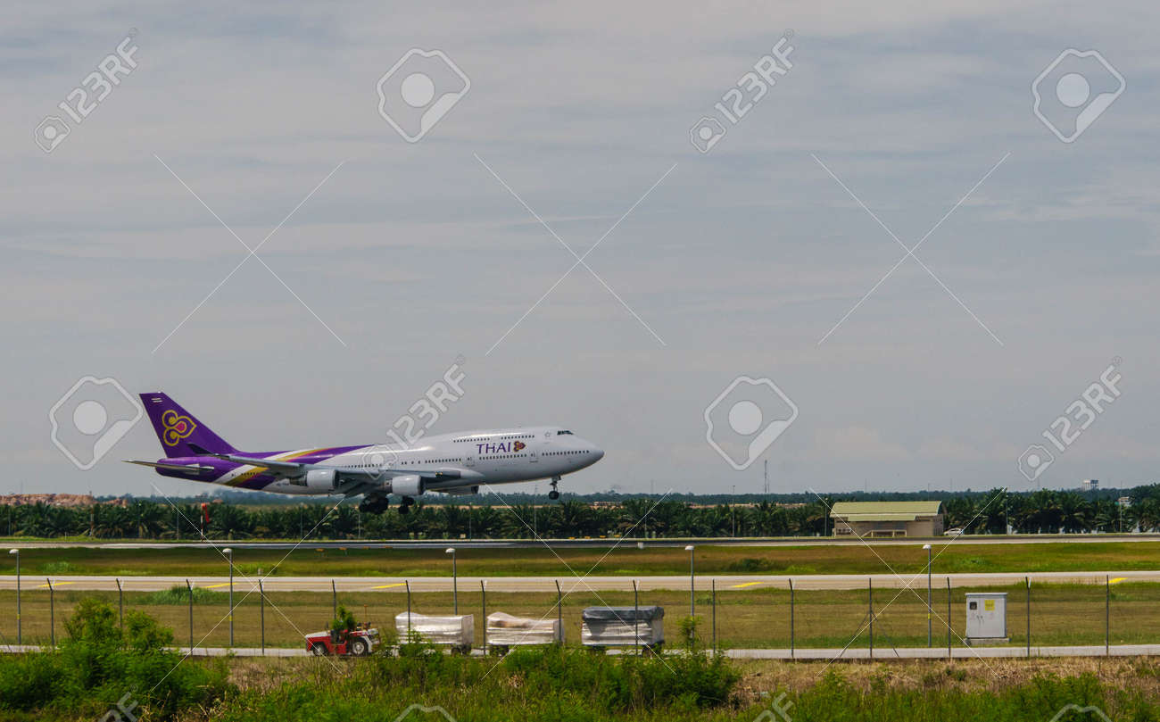 Kuala Lumpur Internal Airport Malaysia 25th Feb 2017 Thai Stock Photo Picture And Royalty Free Image Image 73158416
