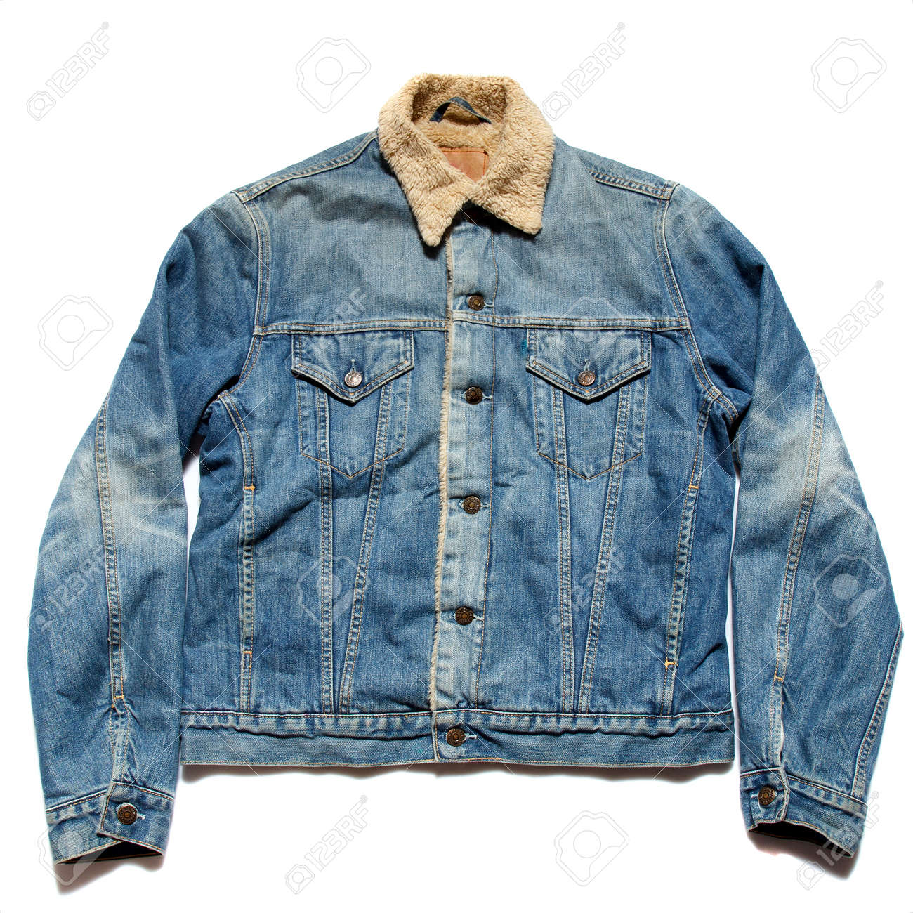 vintage blue jean jacket