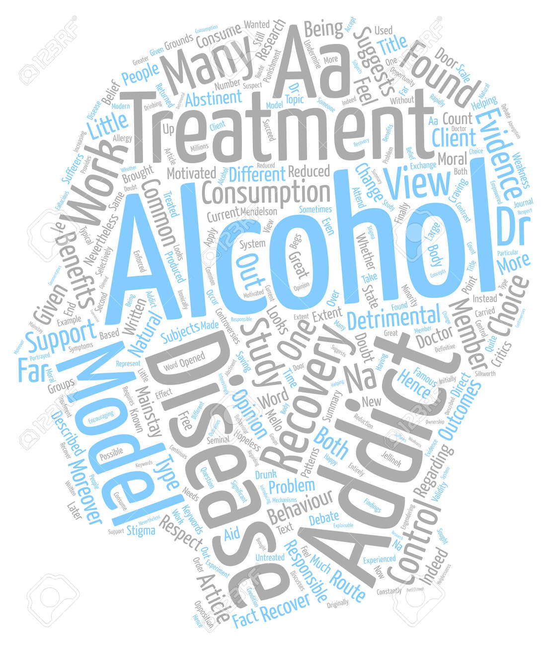 アルコール依存症病テキスト背景 Wordcloud コンセプトは します のイラスト素材 ベクタ Image 68122116