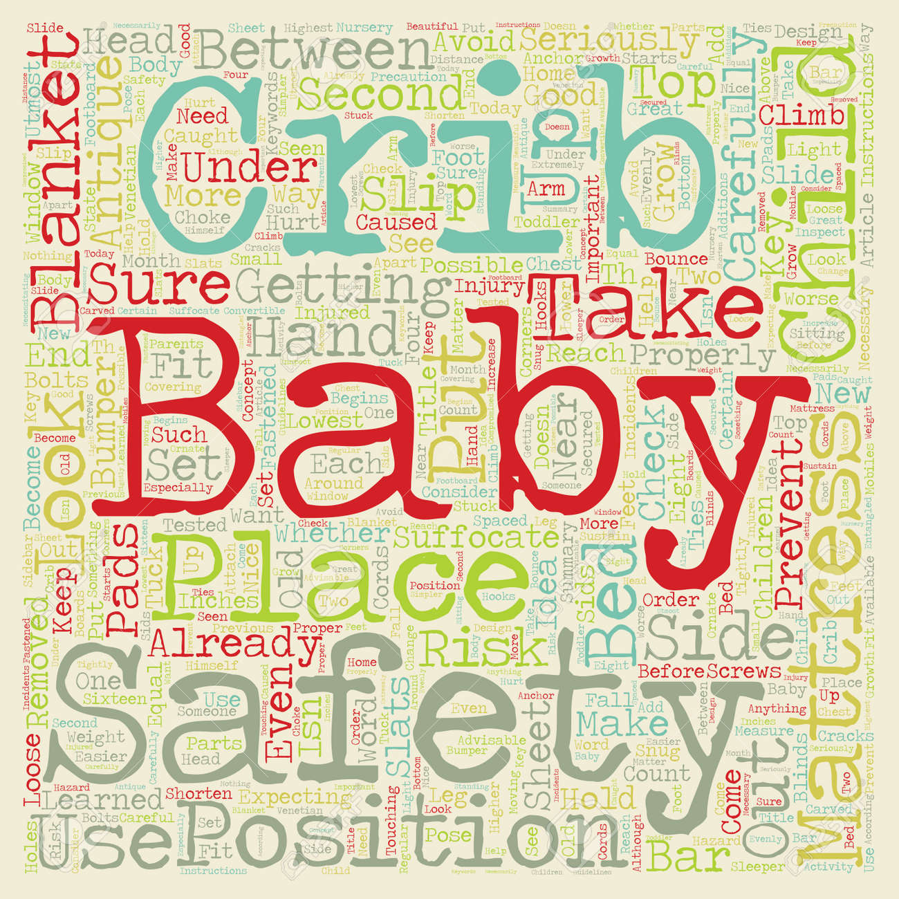 antique baby cradle safety