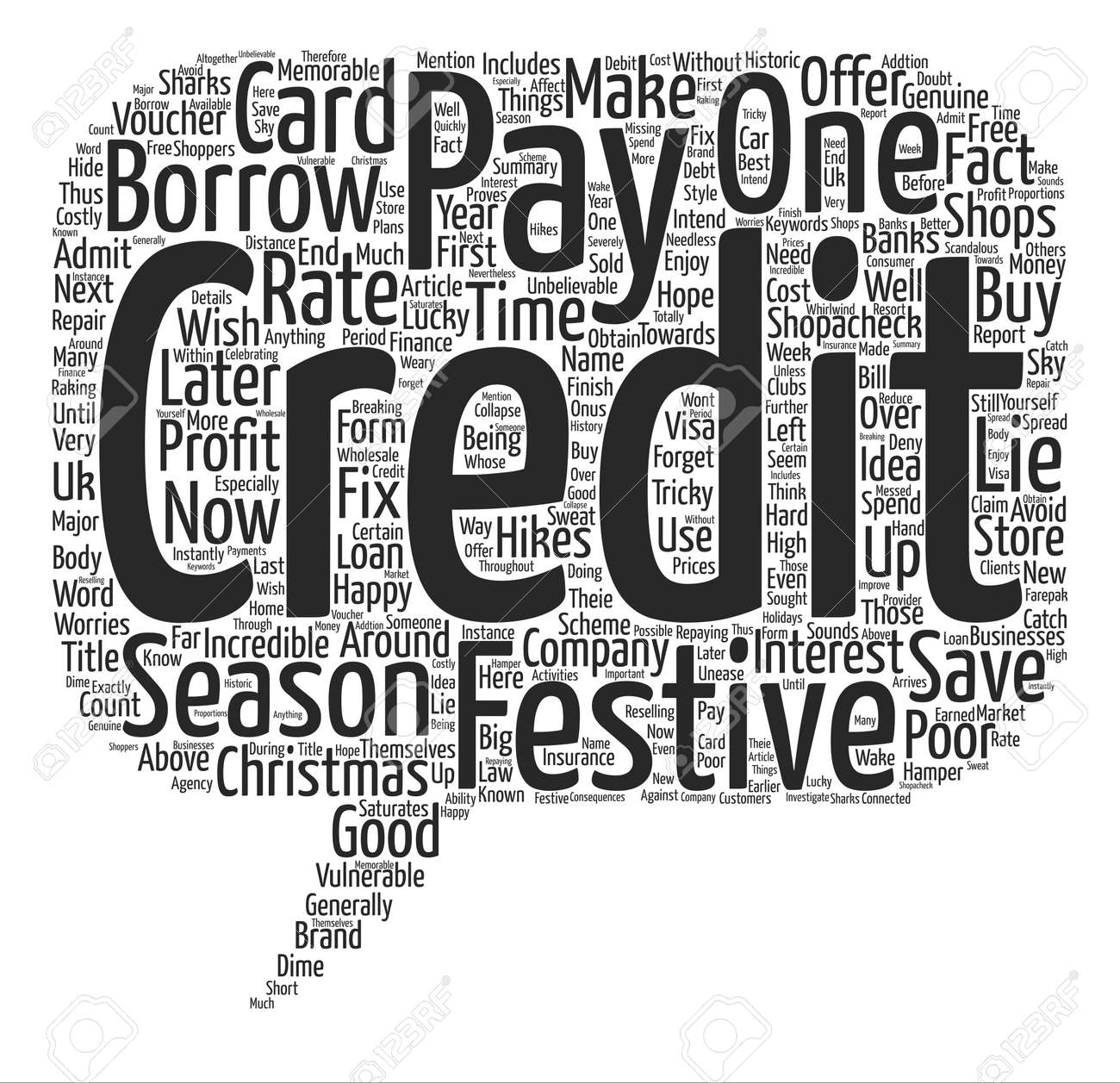 unbelievable credit rate hikes