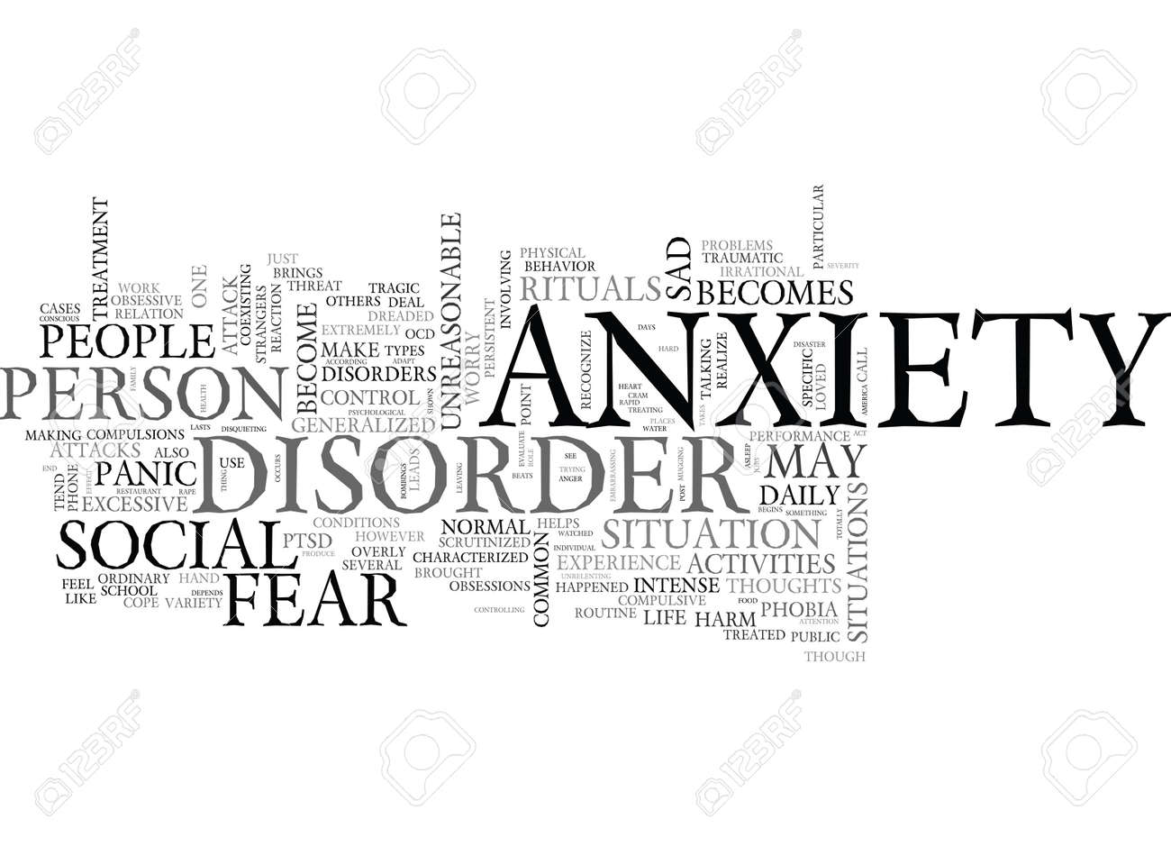 2019 year - When Anxiety Becomes a Disorder 2019 year