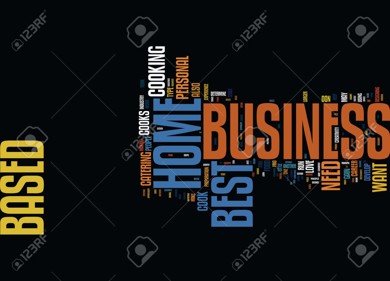 best home based business ideas where to find them text background