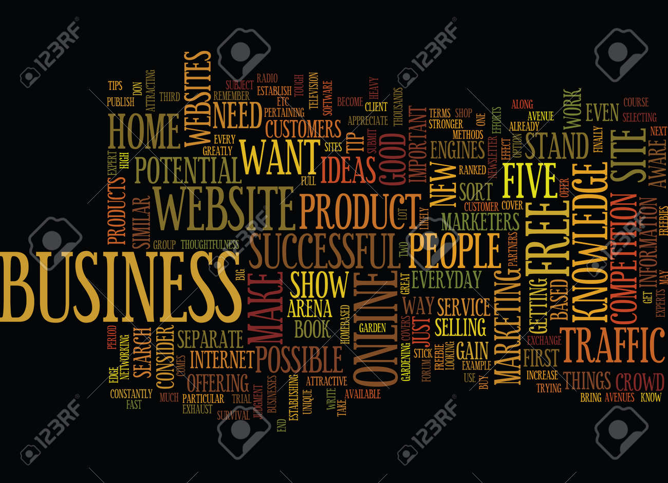 five tips for successful work at home business ideas text background