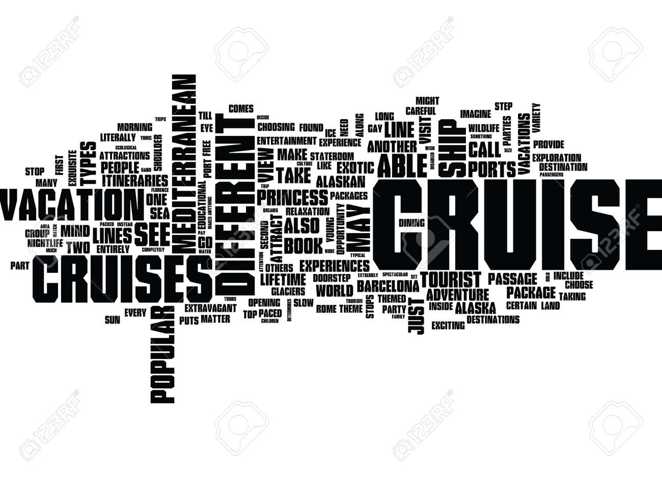 きゃあそうクルーズ今どこ必要があります私は行くとなぜテキスト背景単語クラウド コンセプト のイラスト素材 ベクタ Image